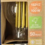 Ampoule Led E27- 100W/7.2W - 1521lm - Warm white - classe A