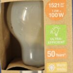 Ampoule Led E27- 100W/7.2W - 1521lm - Warm white - classe A