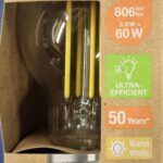 Ampoule Led E27- 60W/3.8W - 806lm - Warm white - classe A