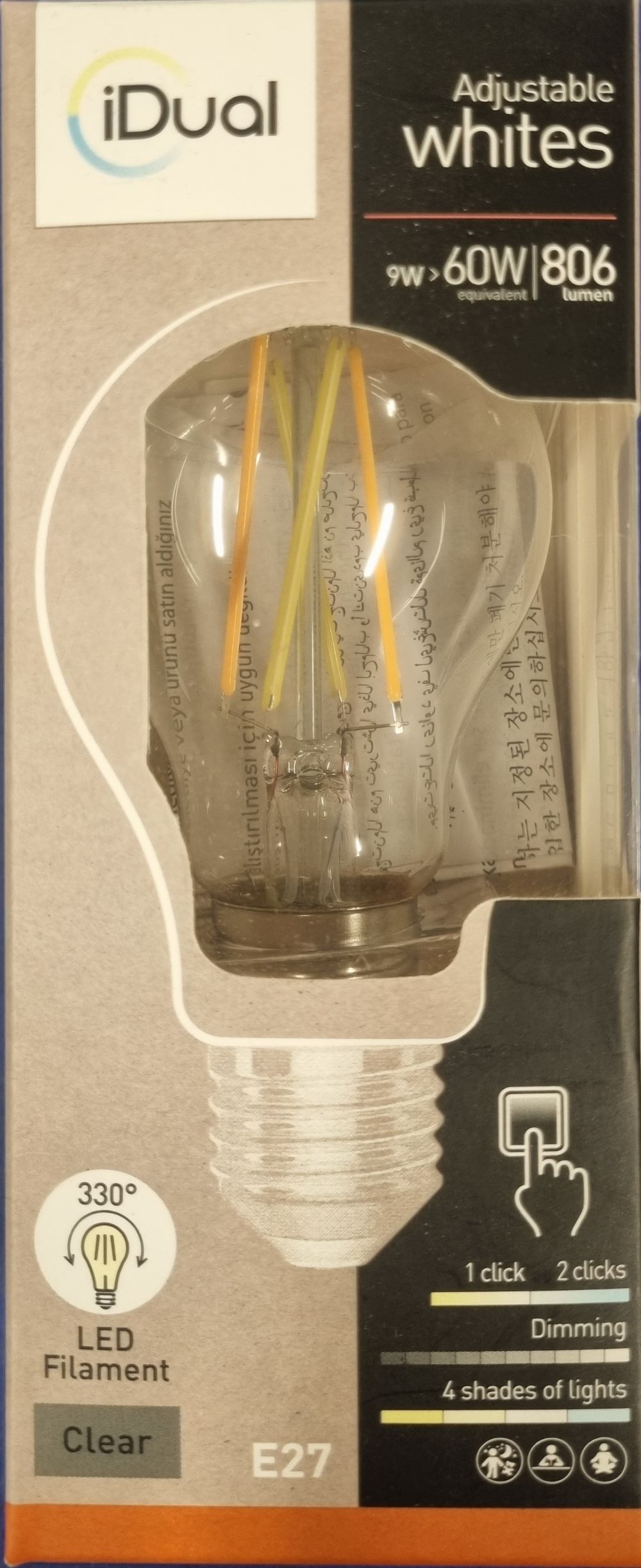 20251220_162258 Ampoule Led E27 - 60W/9W - 806lm – Image 1