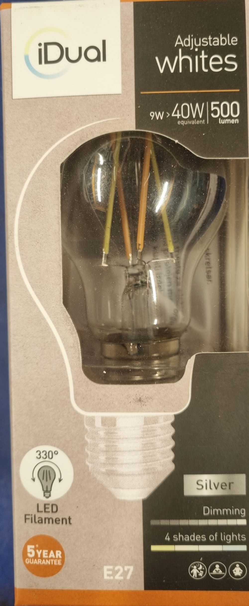 20251220_162505 Ampoule Led E27 - 40W/9W - 500lm – Image 1