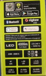 Ampoule connectée Led E27 - 5.5W - 400lm – Image 2