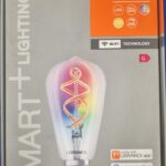 Ampoule connectée Led E27 - 30W/4.5W - 300lm
