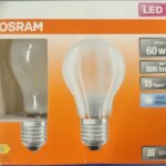 Ampoule Led E27- 60W/6.5W - 806lm - Cool white - classe E - Boite de 2