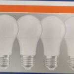 Ampoule Led E27- 60W/8W - 806lm - Cool white - classe F - Boite de 5