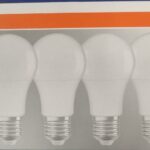Ampoule Led E27- 60W/8W - 806lm - Warm white - classe F - Boite de 5