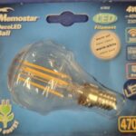 Ampoule Led E14- 40W/4W - 470lm  - Warm white