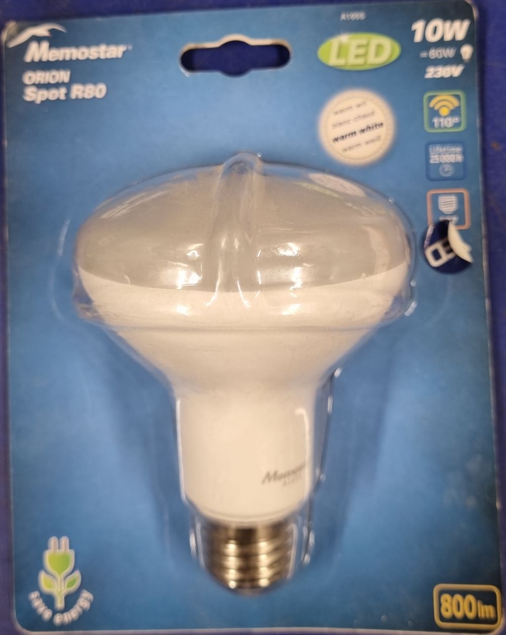 20251221_105101 Ampoule Led E27- 60W/10W - 800lm - Warm white – Image 1