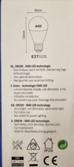 Ampoule Led E27- 100W/15W - 1521lm  - Warm white – Image 2