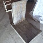 Balance ancienne pour sacs de grains