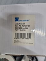Spot AQUALED 7 - AQ-7WUW-01 Led350mA-7W Blanc – Image 2