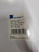 Spot ORION LED 7 - OR-7WUW-01 Led350mA-7W Blanc – Image 2